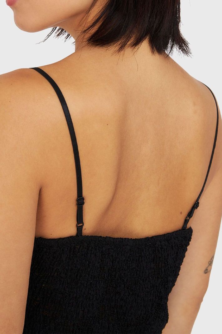 Crop Encaje Negro Nicopoly-5