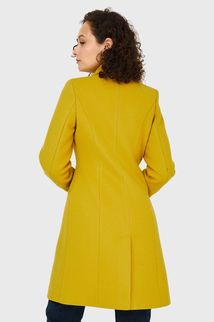 Abrigo Solapa Redonda Verde Lima Nicopoly-3
