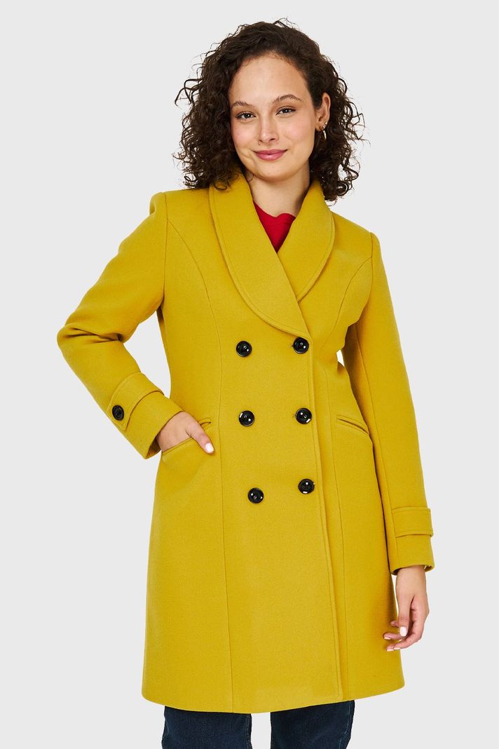 Abrigo Solapa Redonda Verde Lima Nicopoly-4