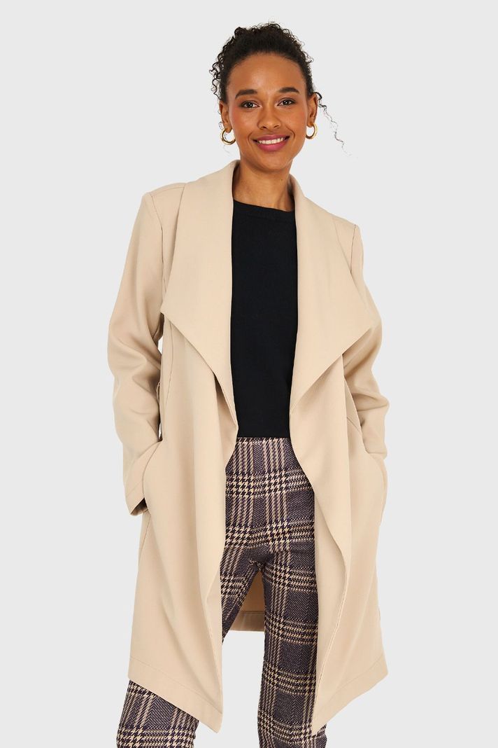 Trench Lazo Hebilla Khaki Nicopoly-0