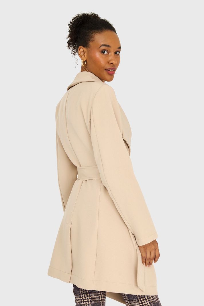Trench Lazo Hebilla Khaki Nicopoly-3