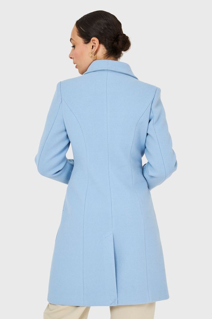 Abrigo Solapa Redonda Celeste Nicopoly-3