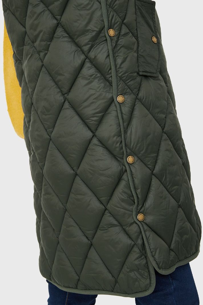 Parka Sin Mangas Quilt Oliva Nicopoly-5