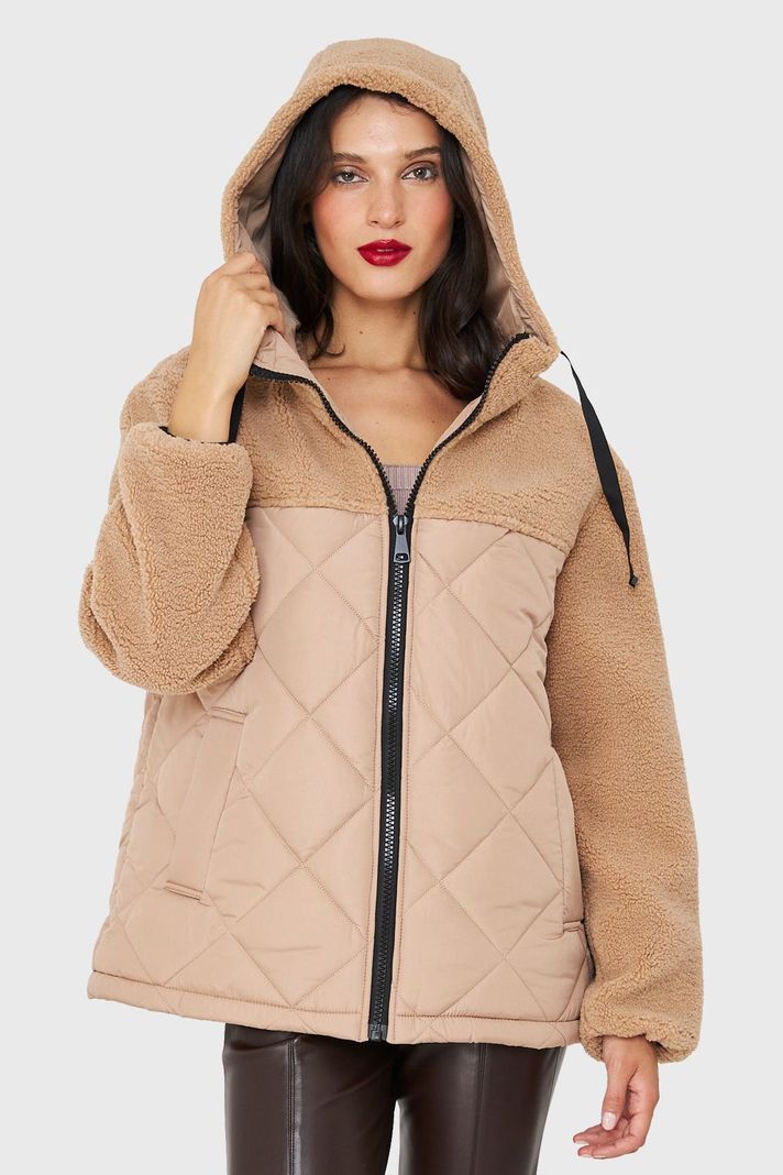 Chaqueta Mitad Chiporro/Parka Khaki Nicopoly-0