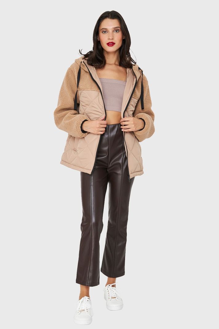 Chaqueta Mitad Chiporro/Parka Khaki Nicopoly-1