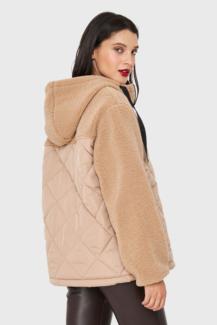 Chaqueta Mitad Chiporro/Parka Khaki Nicopoly-3