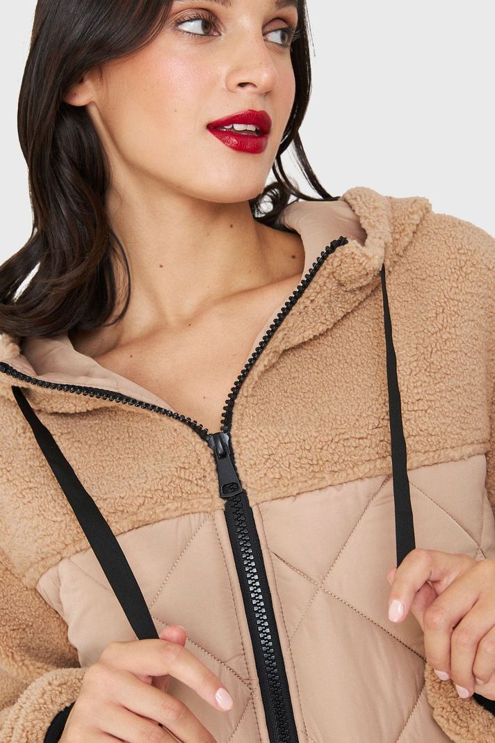 Chaqueta Mitad Chiporro/Parka Khaki Nicopoly-5