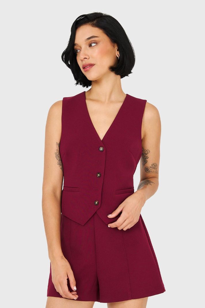 Gilet Espalda Ajustable Burdeo Nicopoly-0