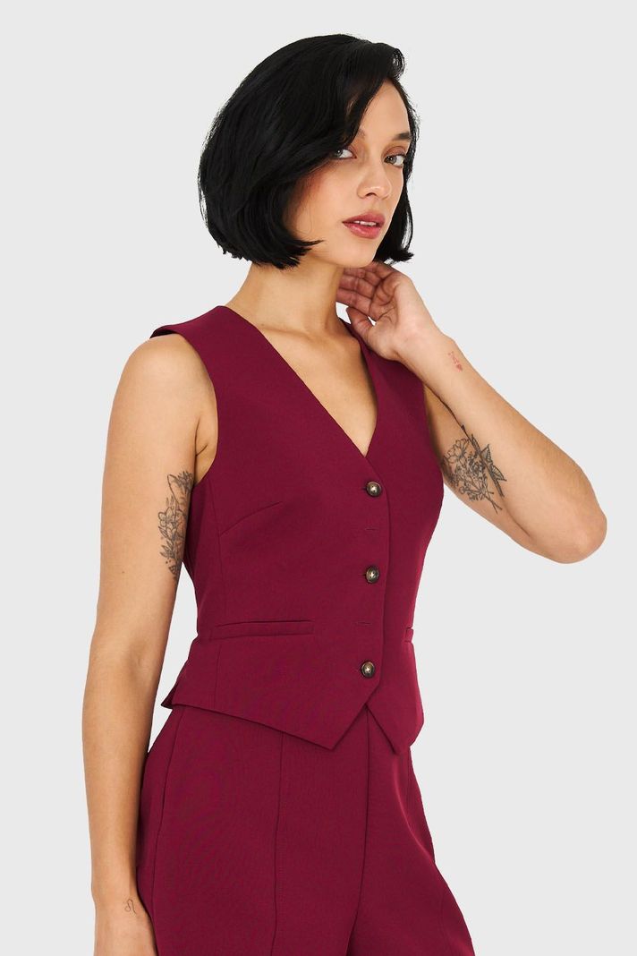 Gilet Espalda Ajustable Burdeo Nicopoly-2