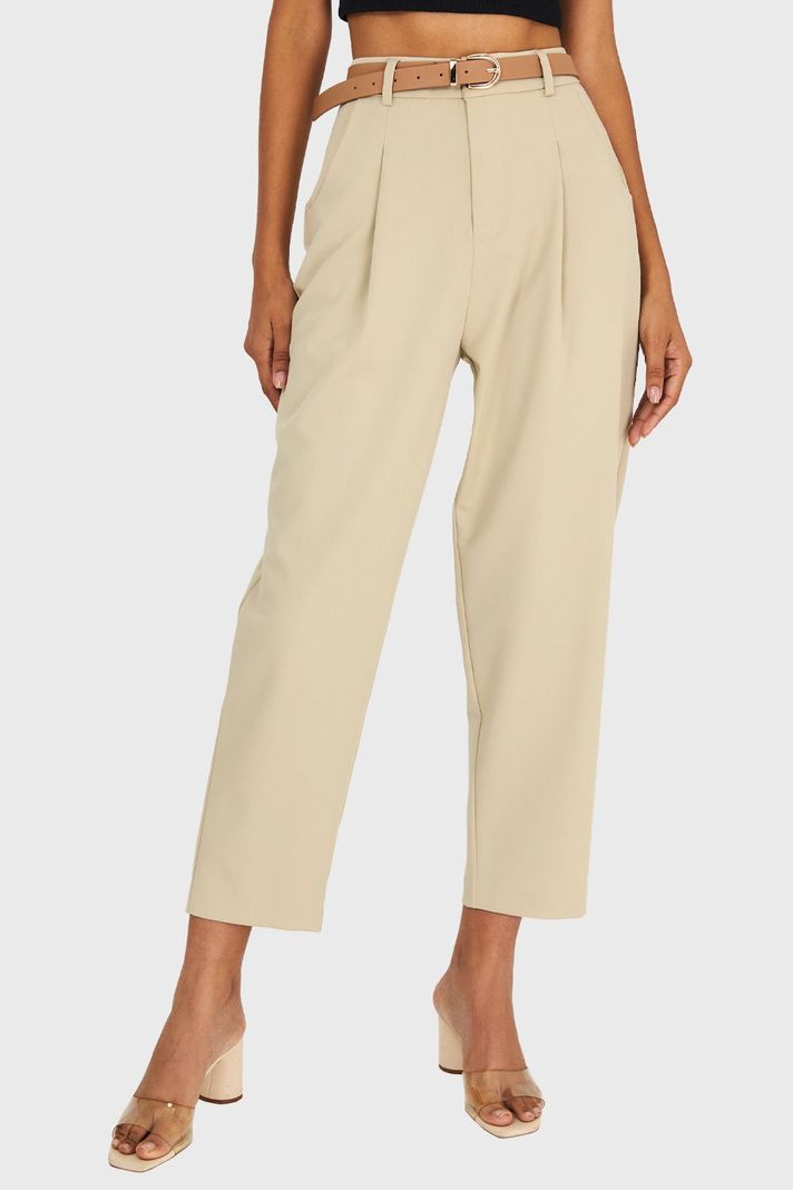 Pantalón Carrot Khaki Nicopoly-0