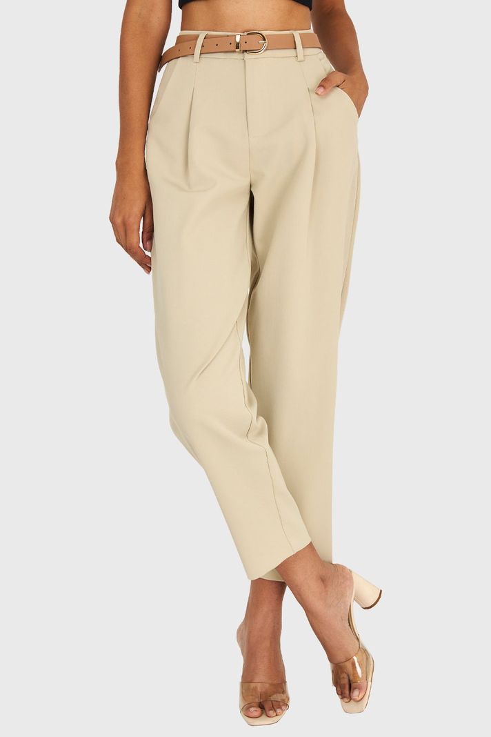 Pantalón Carrot Khaki Nicopoly-4
