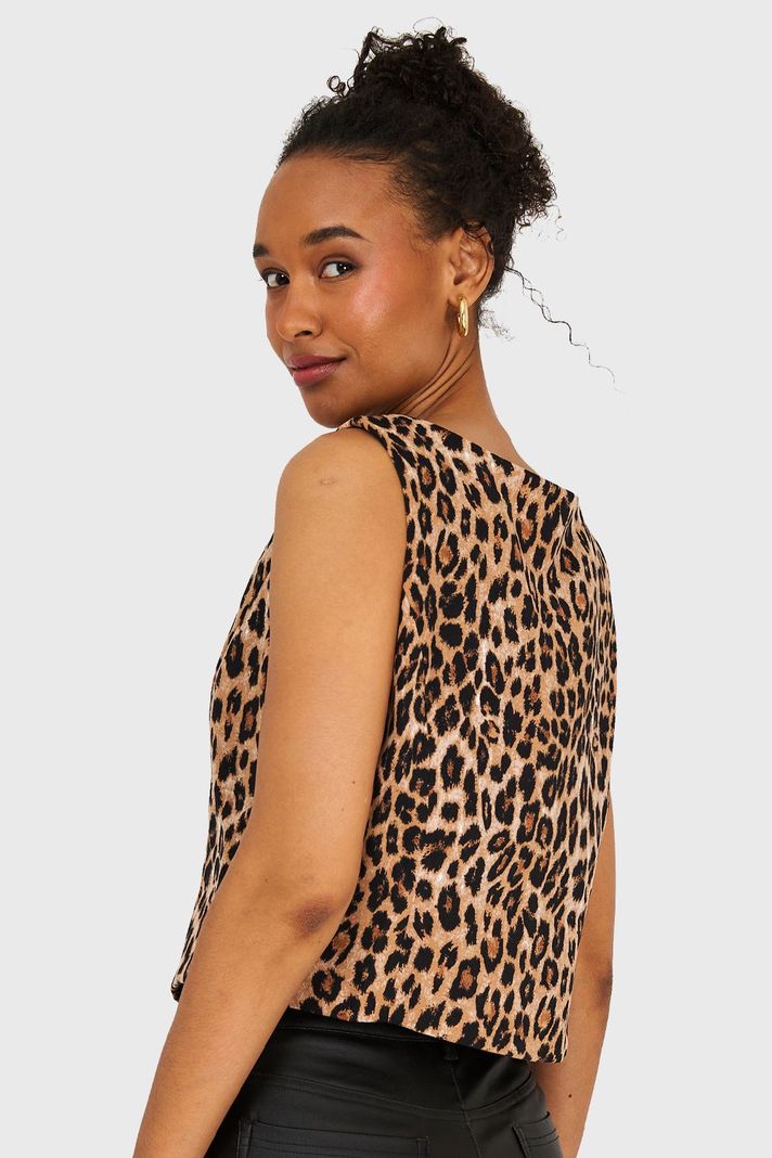 Gilet Leopardo Café Nicopoly-3