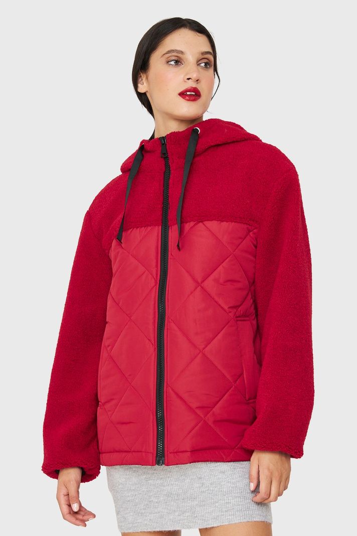 Chaqueta Mitad Chiporro/Parka Rojo Nicopoly-0