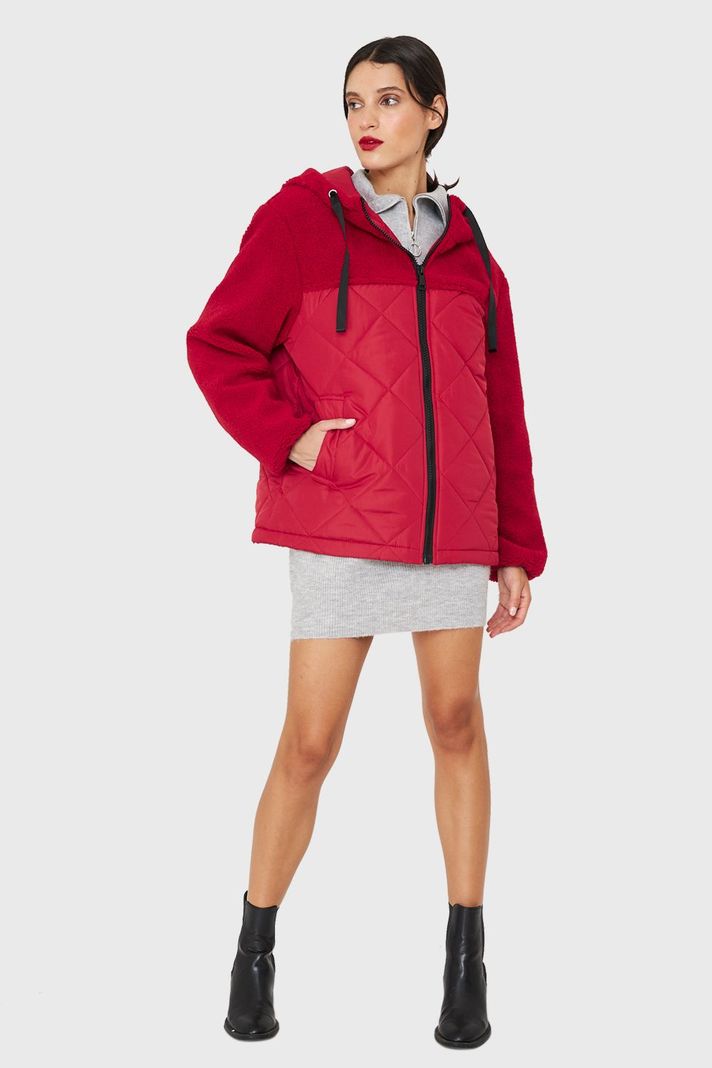 Chaqueta Mitad Chiporro/Parka Rojo Nicopoly-1