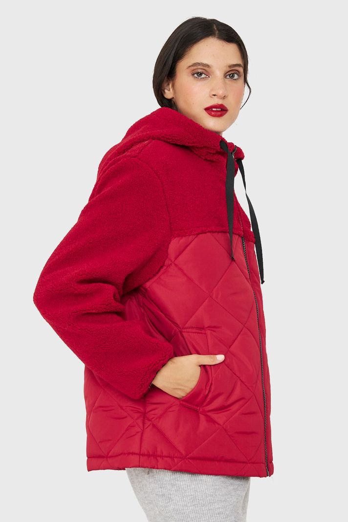 Chaqueta Mitad Chiporro/Parka Rojo Nicopoly-2