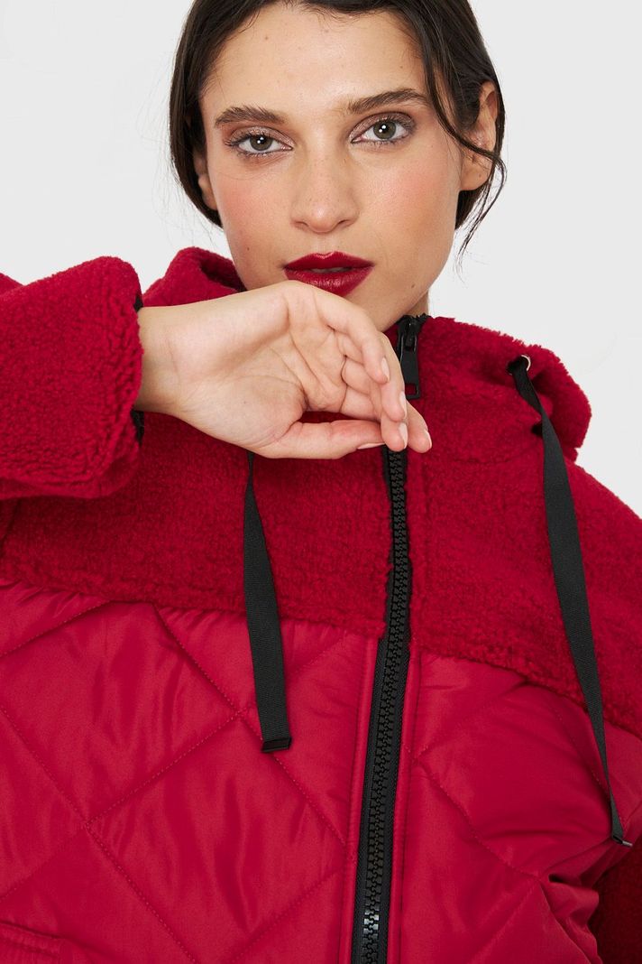 Chaqueta Mitad Chiporro/Parka Rojo Nicopoly-5