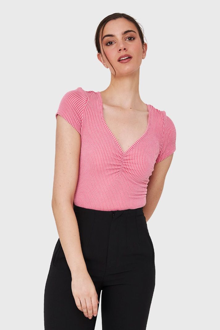 Body Texturizado Acanalado Rosado Nicopoly-4