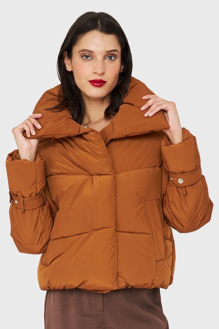 Parka Corta Acolchada Café Nicopoly-0