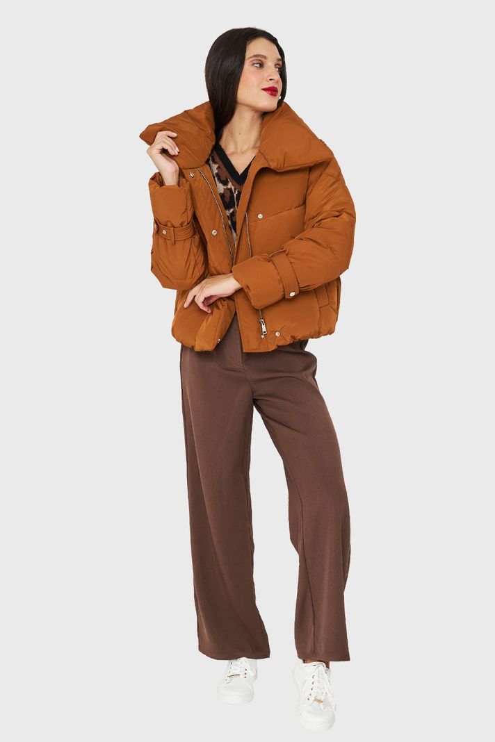 Parka Corta Acolchada Café Nicopoly-1