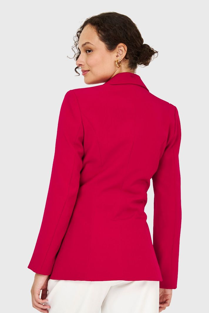 Blazer Un Botón Rojo Nicopoly-3