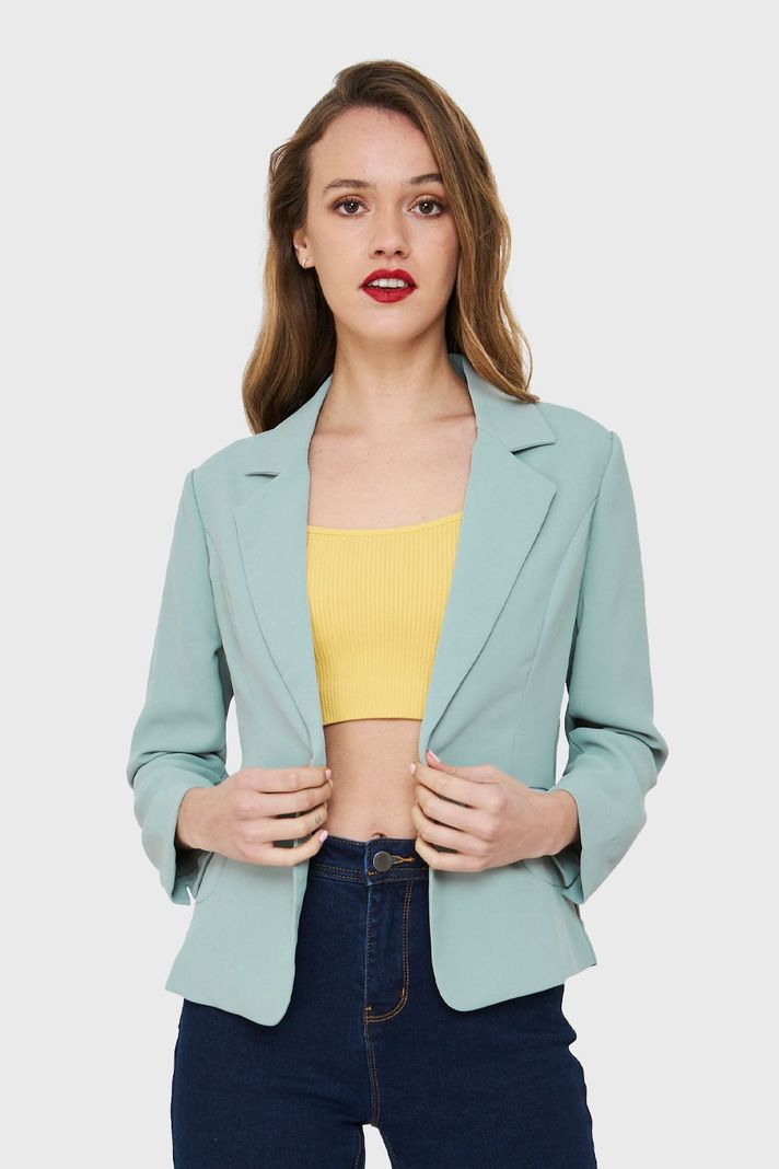 Blazer Corto Menta Nicopoly