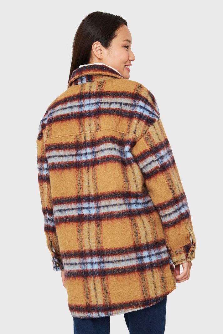 Chaqueta Leñadora Camel Nicopoly-3