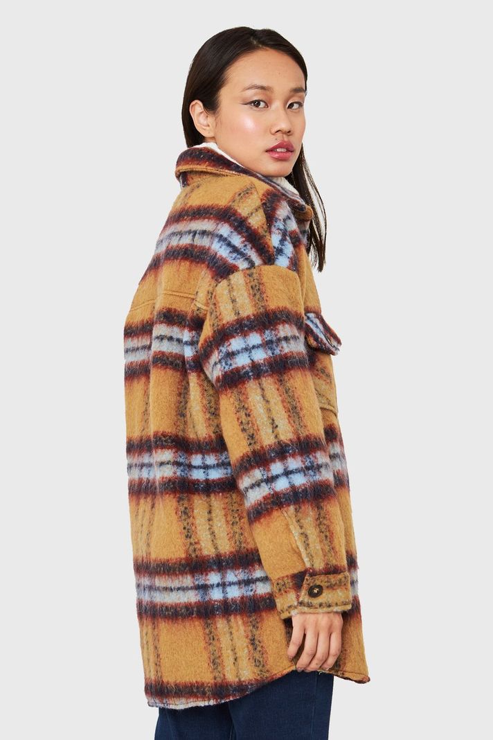 Chaqueta Leñadora Camel Nicopoly-2