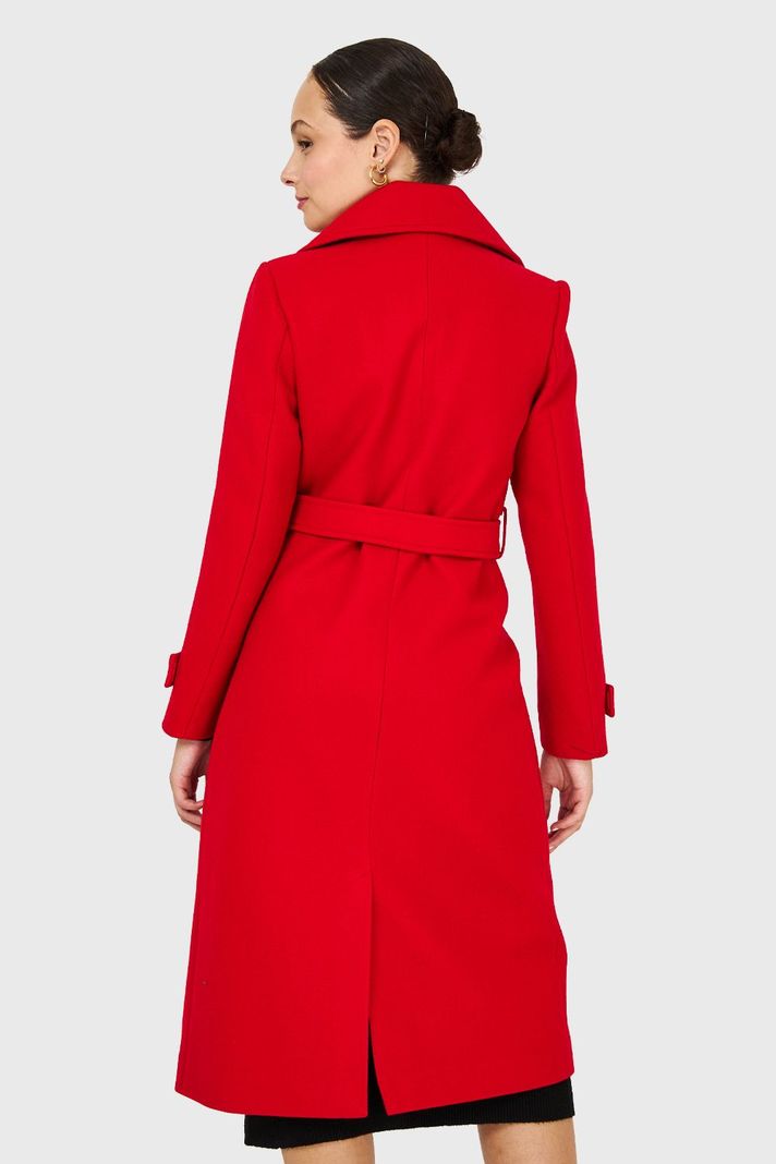 Abrigo Largo Lazo Rojo Nicopoly-3