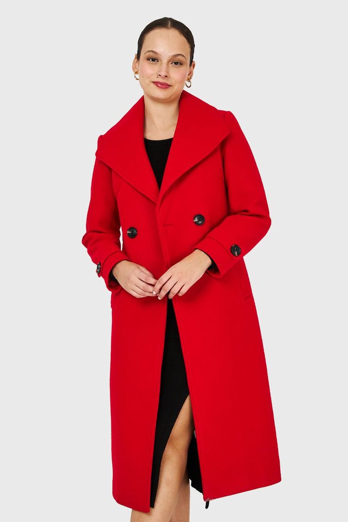 Abrigo Largo Lazo Rojo Nicopoly-4