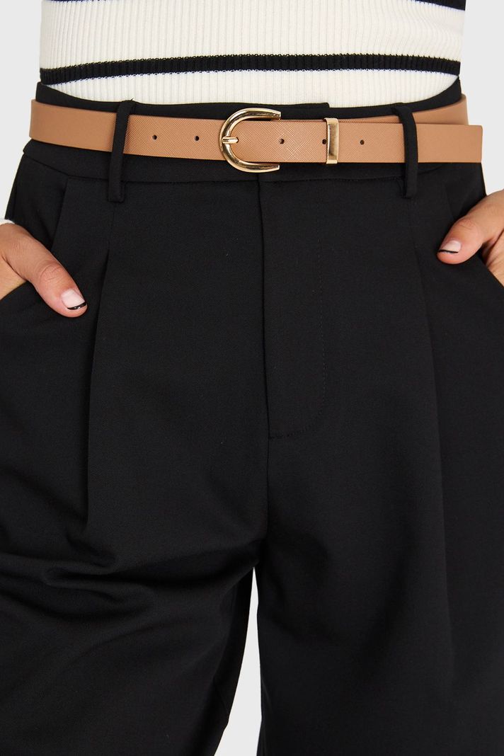 Pantalón Carrot Negro Nicopoly-5