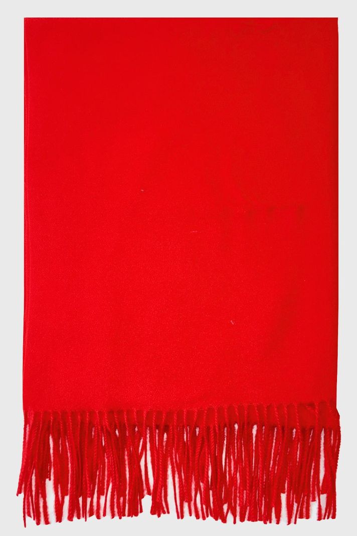 Bufanda Gruesa Rojo Nicopoly-1