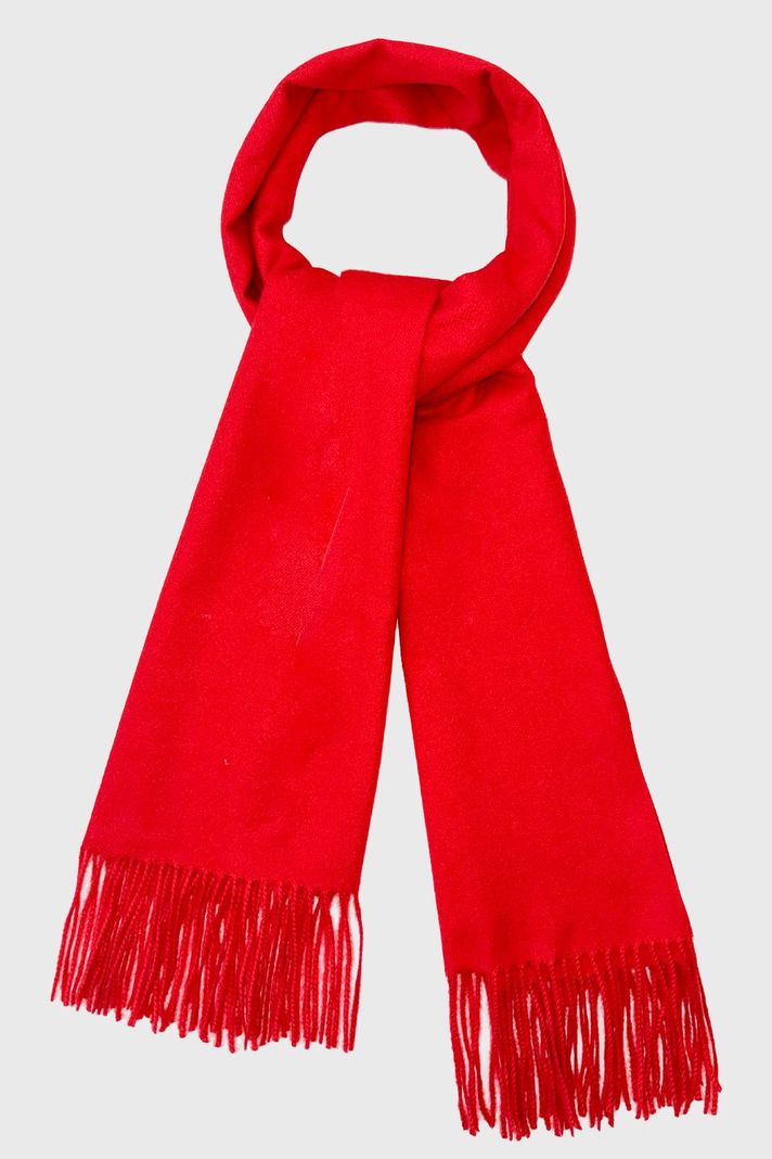 Bufanda Gruesa Rojo Nicopoly-2