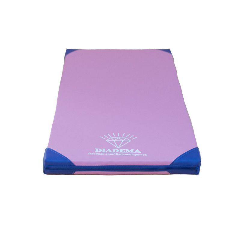 Colchoneta 100x50x5-Ecocuero-Aglomerado Densidad 60 kg/m3 Rosado