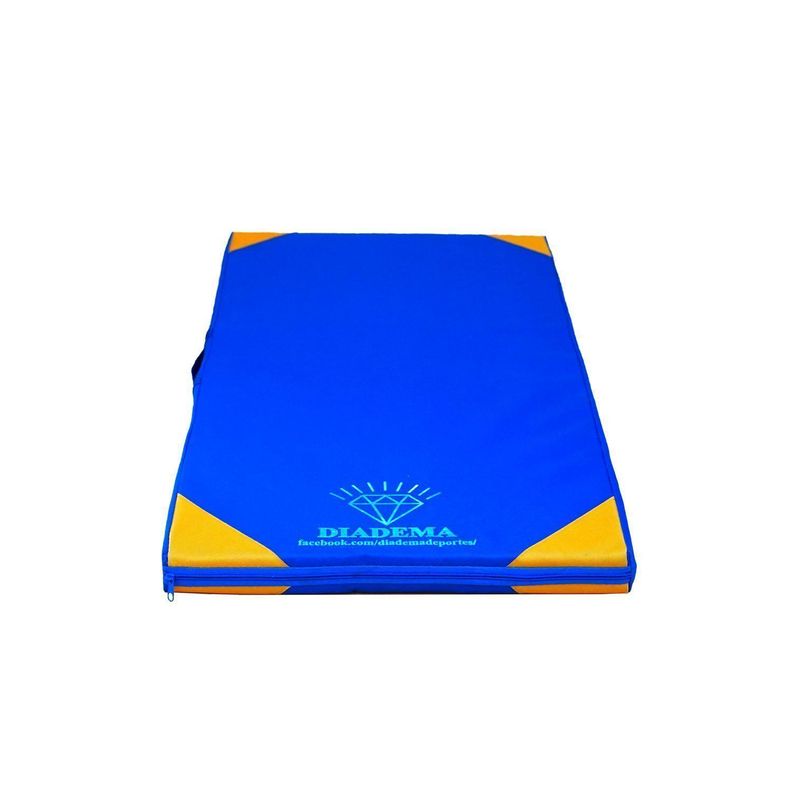 Colchoneta 100x50x5-Tela Oxford-Aglomerado Densidad 60 kg/m3 Azul Electrico