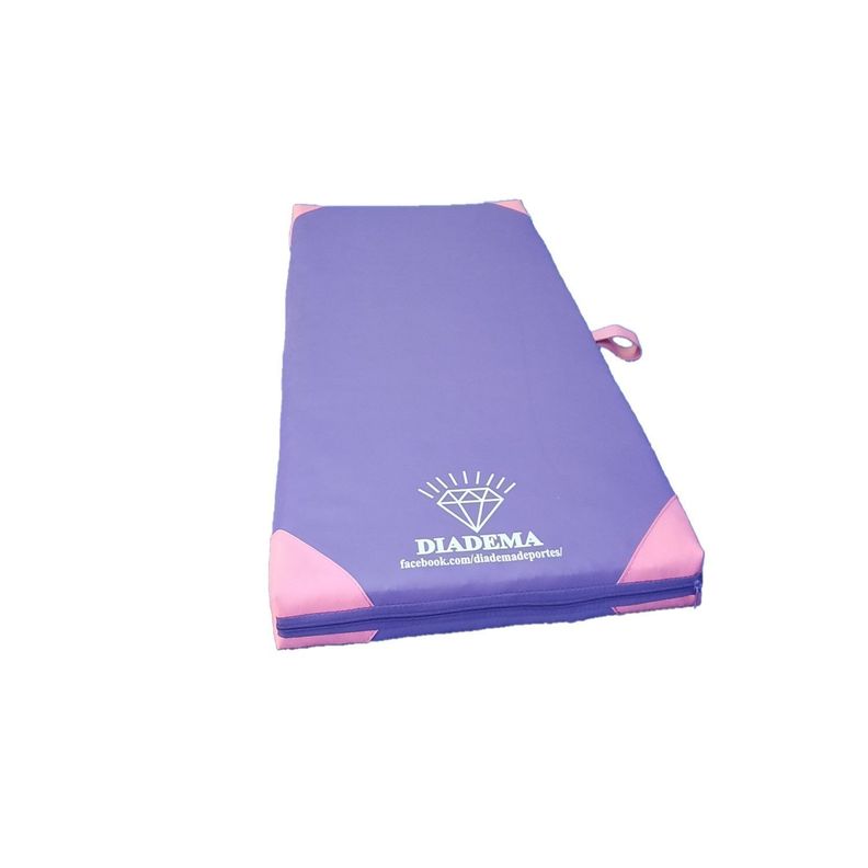 Colchoneta 100x50x5-Ecocuero-Aglomerado Densidad 60 kg/m3 Lila