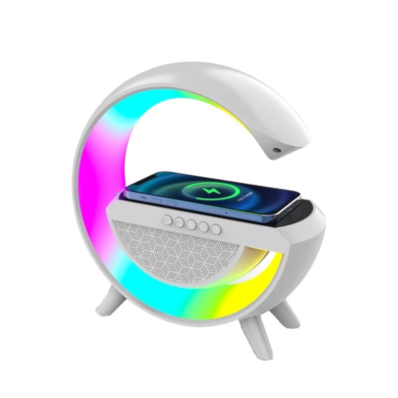 Cargador Portatil iPhone Inteligente Con Bluetooh Radio Led BT-2301-0