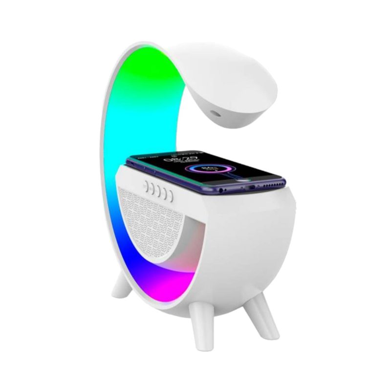 Cargador Portatil iPhone Inteligente Con Bluetooh Radio Led BT-2301-1