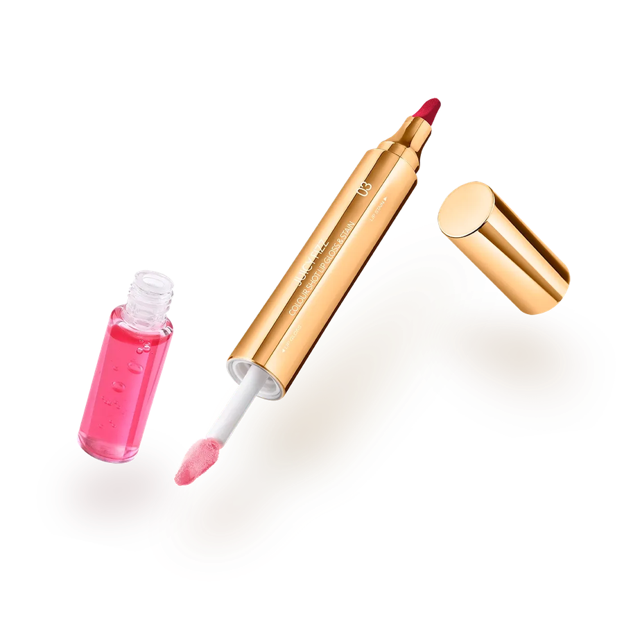 Kiko Milano Gloss Juicy Fizz Color Shot Lip Gloss & Stain Tono 03   - image 1