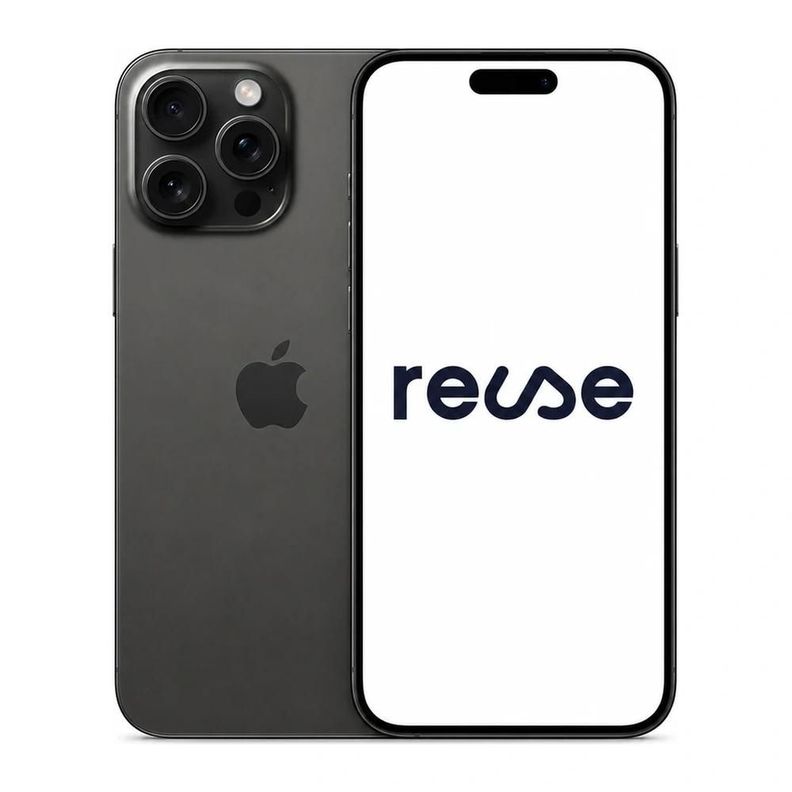 IPHONE 15 PRO MAX 256GB BLACK TITANIUM REACONDICIONADO - imagen 1